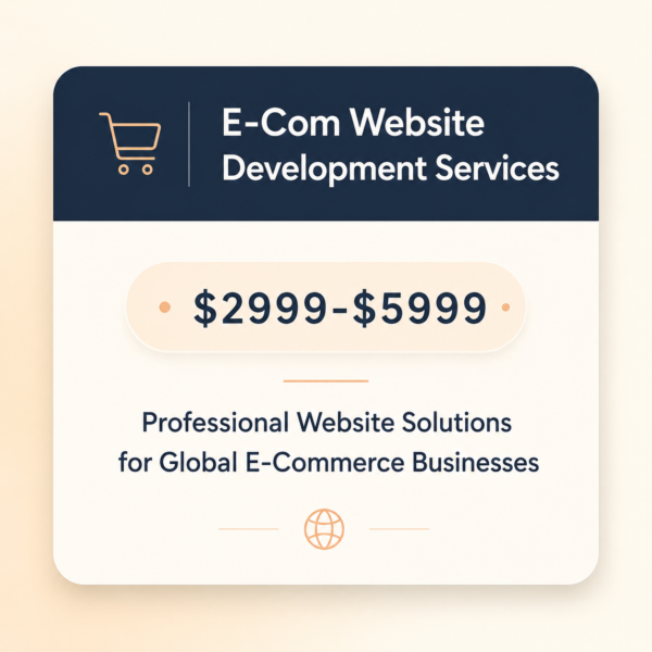 E-com Website Development Service