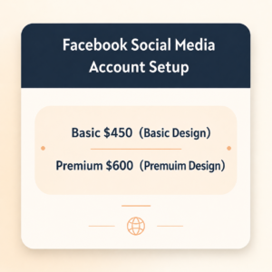 Facebook Social Media Account Setup