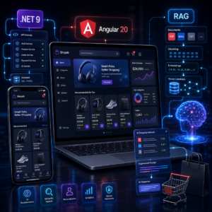 AI-Powered E-Commerce App with .NET 9, Angular 20 & RAG